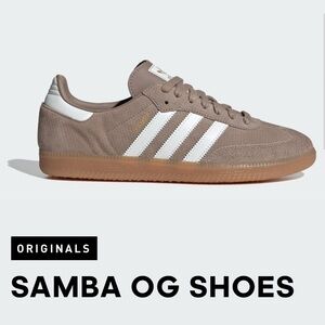 adidas Samba Originals Wonder Taupe/Cloud White